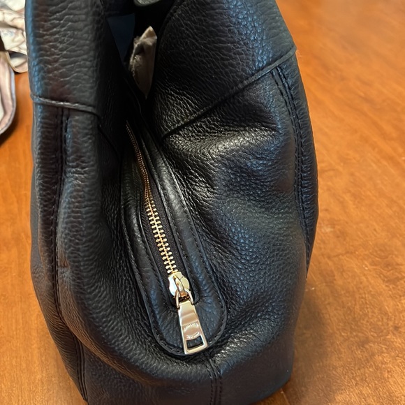 Coach Black Bag, Soft Pebble Leather - Picture 5 of 10